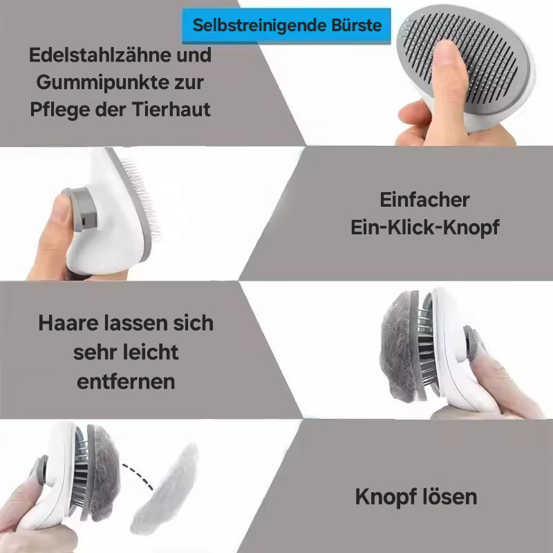 Hochwertige Tierfellbürste