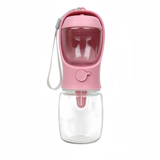 2 in 1 Futter- und Wasserflasche