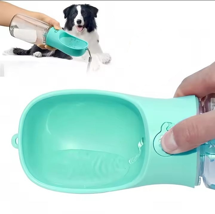 2 in 1 Futter- und Wasserflasche